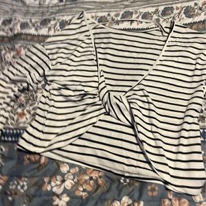 NEW- twist back top .. size large